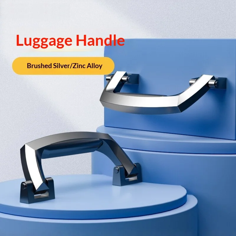 1PCS Zinc Alloy Solid Core Pull Handle Backup Power Source Handle Lithium Battery Handle Box Bag Accessories Activity Handle
