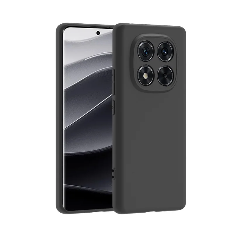 

For Redmi Note 14 Pro 5G Case TPU Soft Slim Black Matte Silicone Case For Xiaomi Redmi Note 14Pro 5G Back Cover Note14 Pro 5G