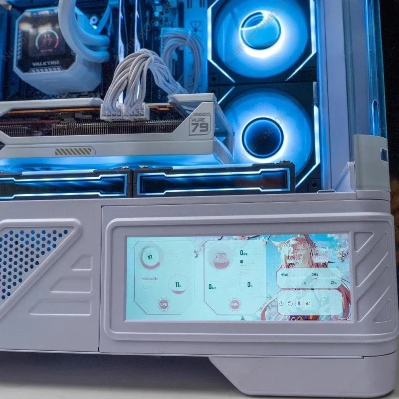 ПК геймер 12600KF + 5070/14600KF + 5080/VK03-MLCD белый хост игровой ПК для игр