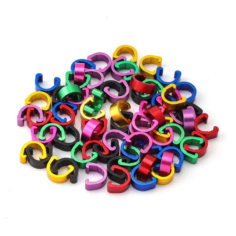 MUQZI 10Pcs MTB Bike Bicycle Frame U Buckle For Brake Cable Housing Hose Tube Shifter Cable Guides Button Fixed Tubing Clips