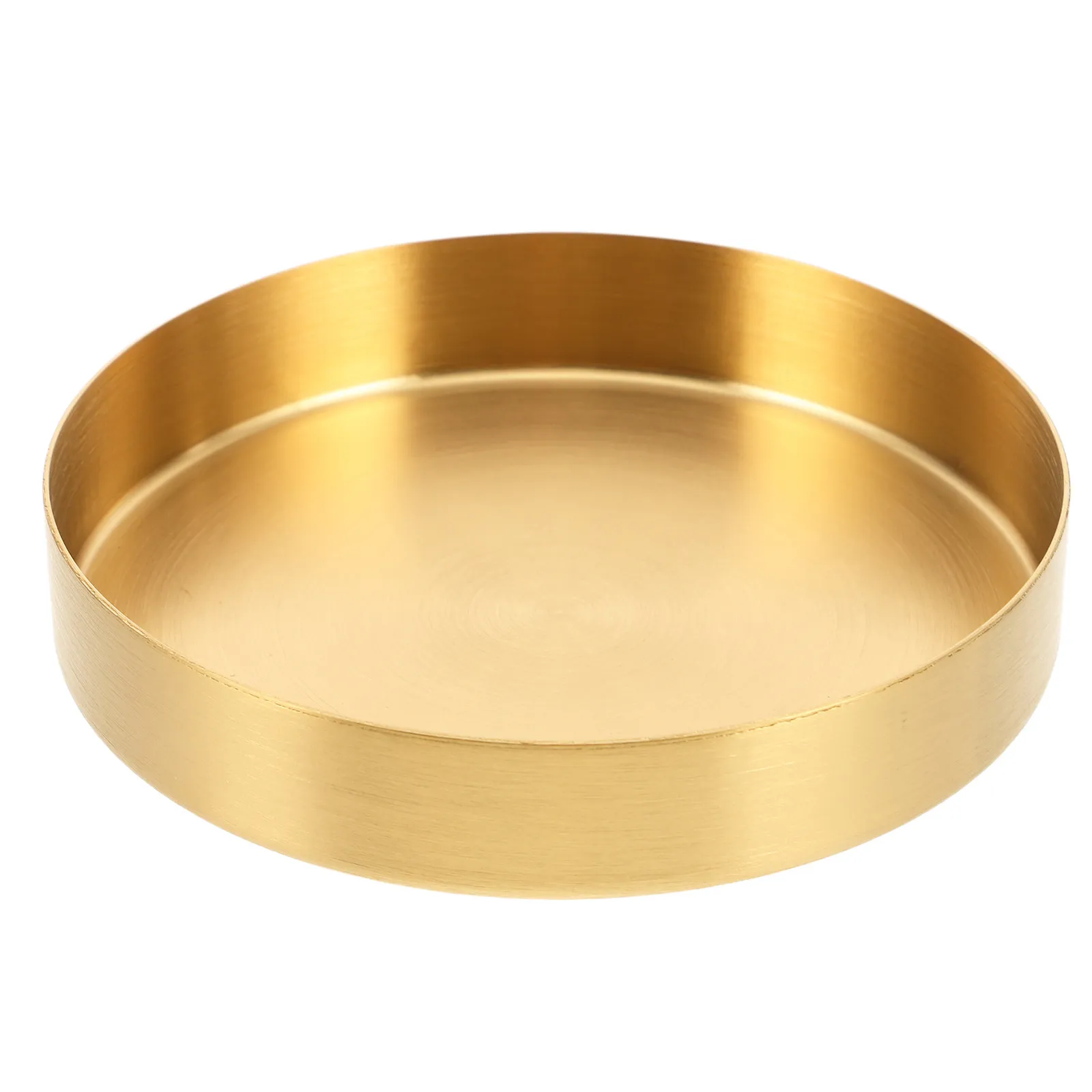 Large Capacity Stainless Steel Flowerpot Tray Planter Saucer for Indoor Garden Plants Drainage Water Catcher Drip Pan Saucer