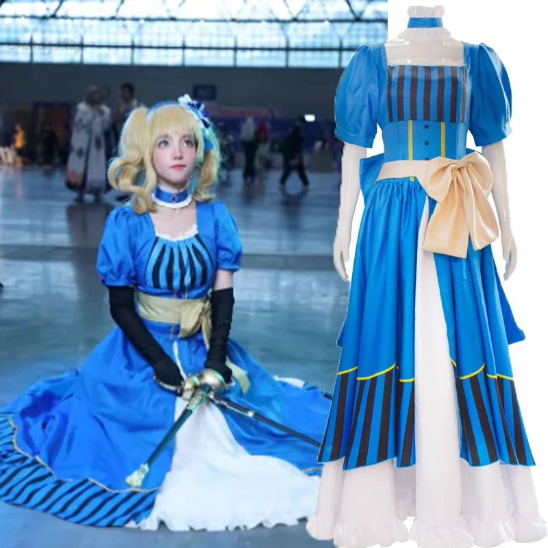 Костюм для косплея по аниме «Тёмный дворецкий»: платье Элизабет Этел Корделлии Мидфорд, униформа Элизабет, наряд на Хэллоуин для женщин
