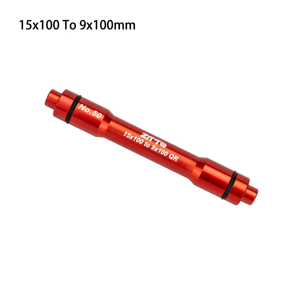 Broco Fietssteekas-adapter – 12 Mm Naar 9 Mm Snelspanner, Van Aluminium, Zwart, Gereedschapsloze Montage