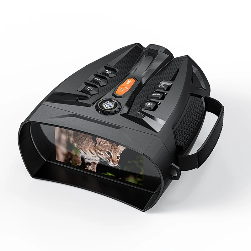 4.0'' Screen 4K Night Vision Binoculars 10X Digital Zoom With Tactical Light 5000mAh Infrared Night Vision Goggles for Camping