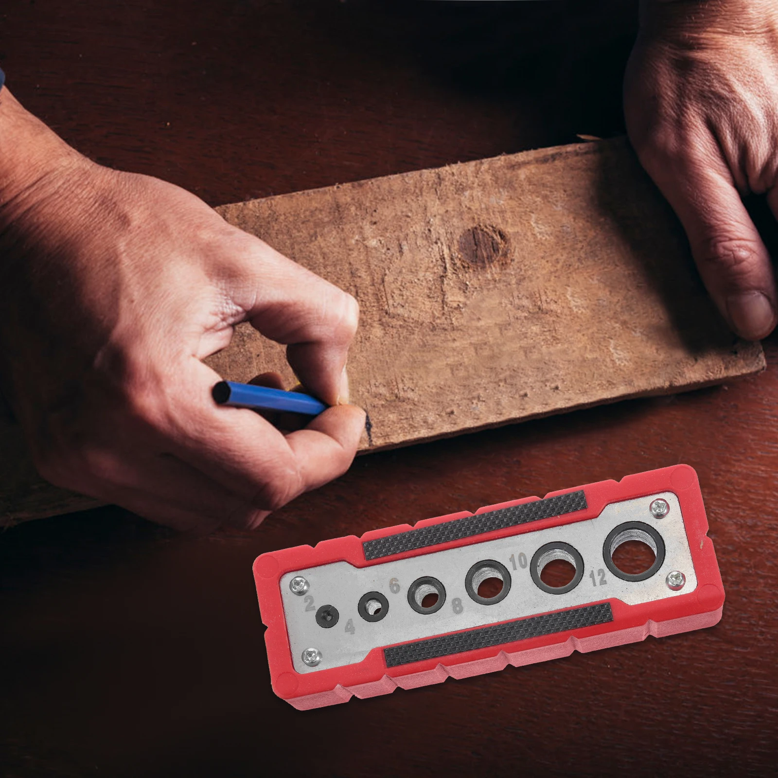 محدد موقع الحفر للثقوب المستقيمة، أدوات النجارة الدقيقة لتحديد المواقع، ثقب الجيب، رقصة وتد النجارة