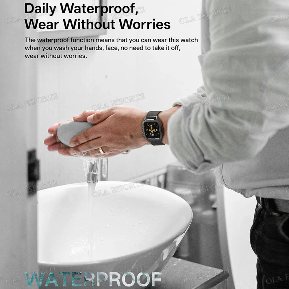 2025 جديد مصباح يدوي العسكرية ساعة ذكية الرجال IP68 5ATM الرياضة في الهواء الطلق جهاز تعقب للياقة البدنية مراقبة الصحة 1.44 بوصة BT دعوة Smartwatch