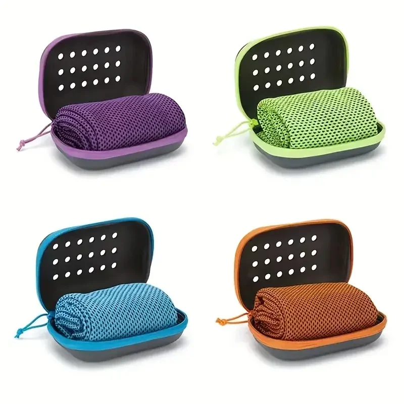 

EVA-Packaged Cooling Fitness Towel –1PC Quick-Dry & Absorbent Cold Towel for Sports, Outdoor & Gym Use