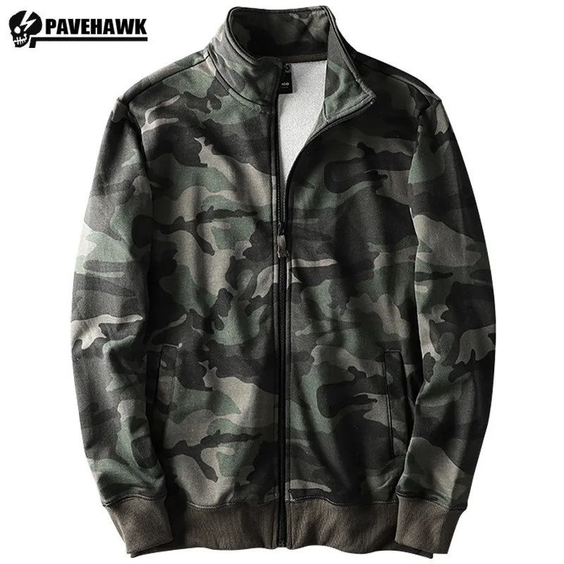 

Stand Collar Camouflage Tactical Jacket Mens Outdoor Casual Color Blocked Sports Coats Thin Multiple Pockets Combat Sweatshirt