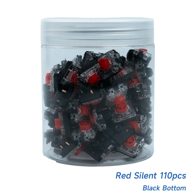 GATERON KS-33 Low Profile 3.0-serie toetsenbordschakelaar, 5-pins mechanische toetsenbordschakelaar, tactiel lineair, voor NuPhy-toetsenborden, gaming.