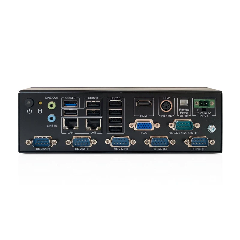 Advantech AIMC-2000 Industrial Mini PC Compact & Rich I/O Configuration Front Access Fanless Micro Computer