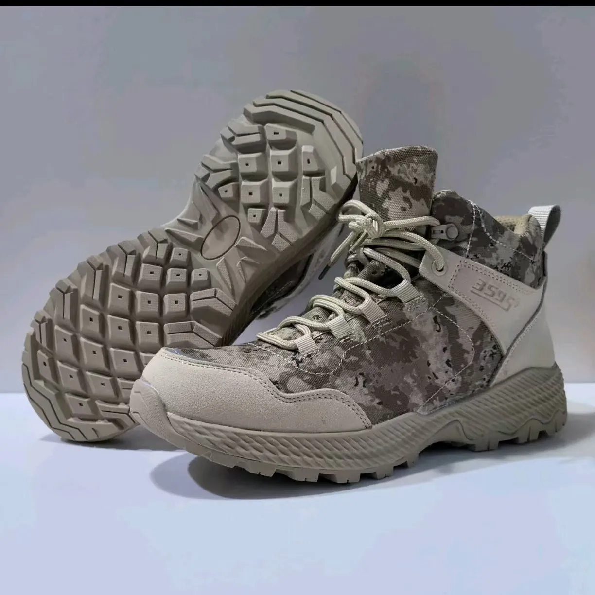 Botas tácticas outdoor hombre – Suela antideslizante todoterreno - imagen 4