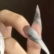 

140pcs/box Short Curved Stiletto Nail Dual Form For Nail Extension Of 3D Cat's Claw Sculptural Acrylic Nails Full Cover Molds