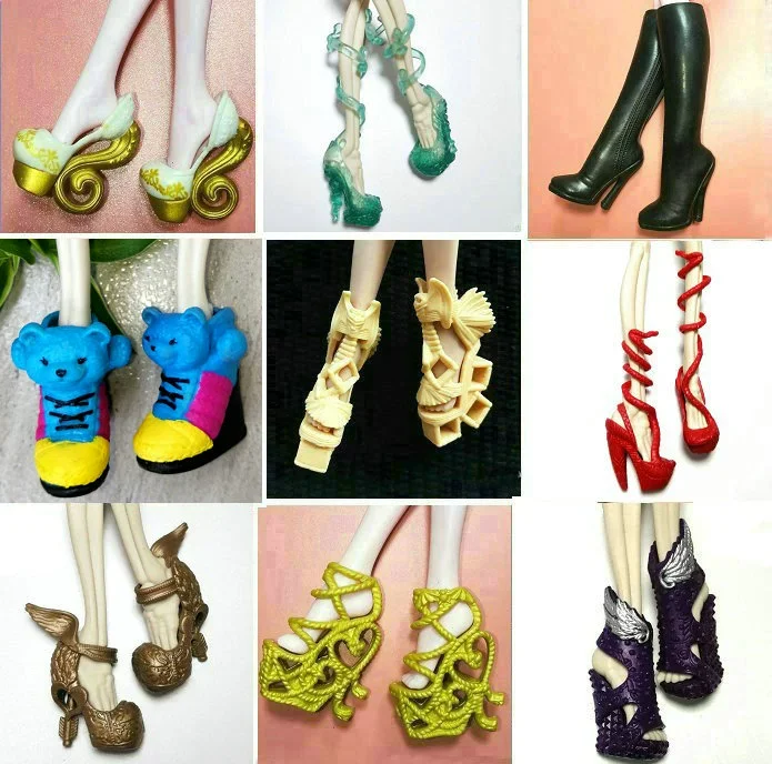 Monster High School Doll Toy High Heels High Boots xingxing