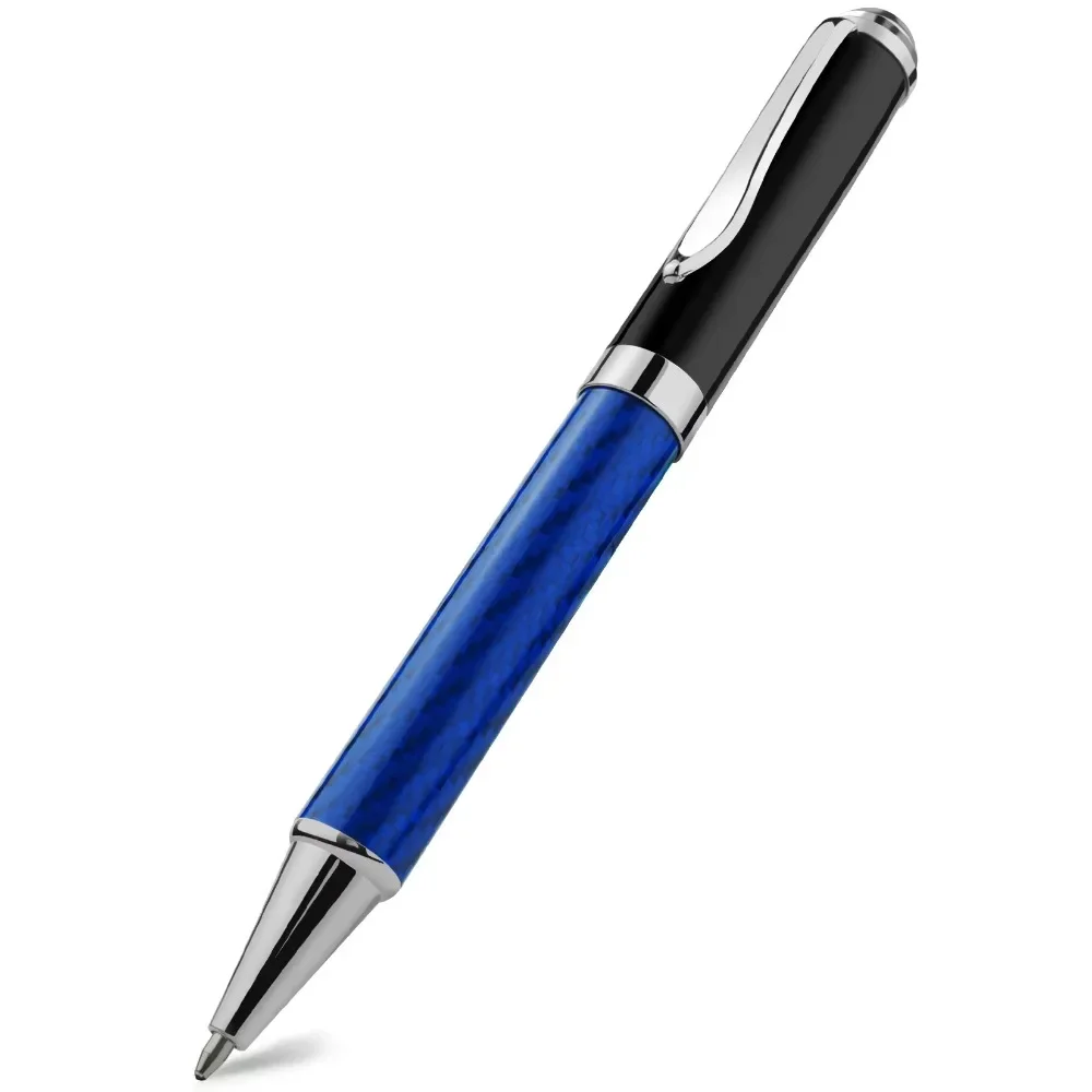STONEGO handtekeningpen van koolstofvezel, premium metalen gelinktpennen Micro Point 0,5 mm zwarte inkt Glad schrijfbalpen