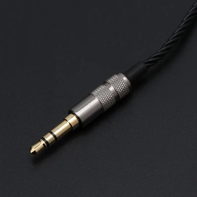 Anti-aginge Headset Cable for SOLO Car AUX Wire Noise Isolating Lines High Shielding Stereo Headset Line