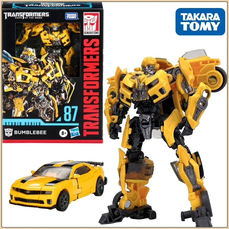 In Stock  Transformers SS Series SS-87 D-Class Bumblebee (DOTM) Collect Figure Anime Robot  Action Models Kid Gift Stitch