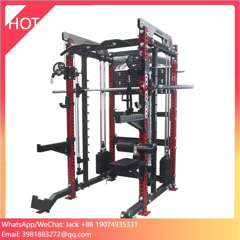 

Squat Frame S Smith Machine Home Gantry Multi-functional One Squat Bench Bench Comprehensive Training Fitness Equipment