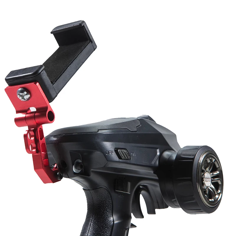 Gun Control Sandblasting Mobile Phone Holder for RC Model Car Ship Model Dumbo Ledi CT8 CT8A h8