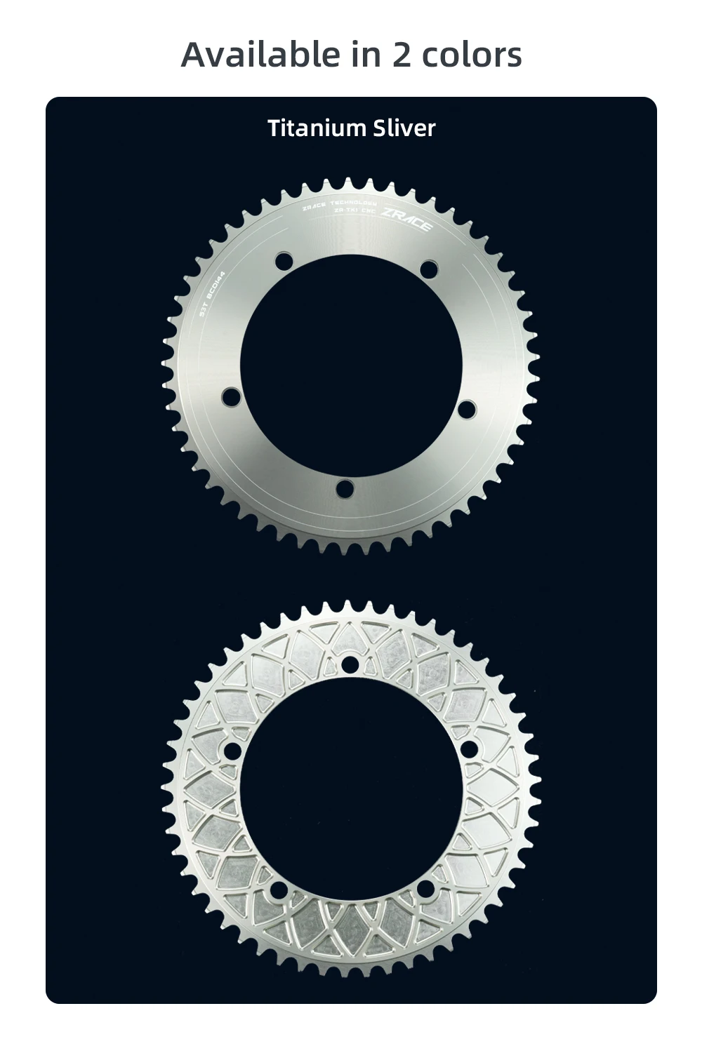 ZRACE ZR-TK1 Kettenblatt für Kettenräder / Fixed Gear BCD144, Kettenblatt – Detail 6