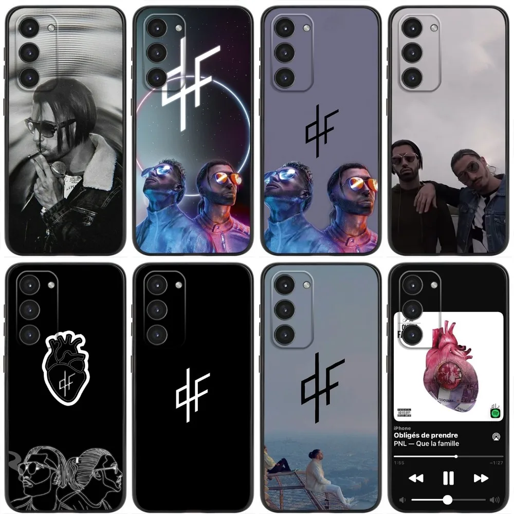 

P-PNL Q-QLF Rapper Phone CaseSilicone Case For Samsung Galaxy A20,A21s,A22,A31,A32,A52,A53,A72,73,A80,A91 Soft Black Cover
