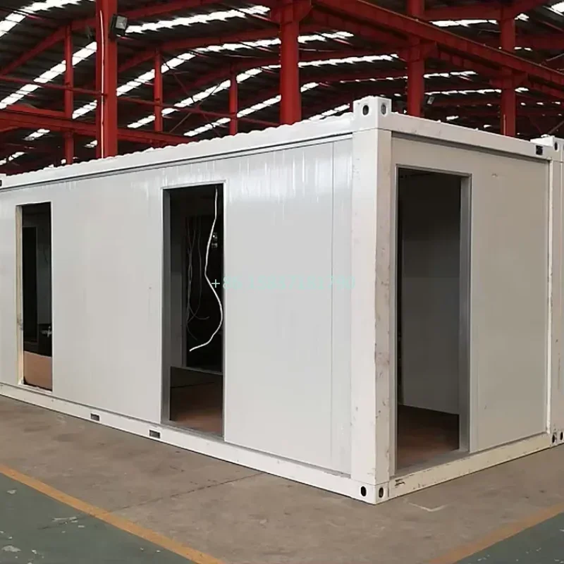 Modular 20ft Mobile Container House Public Toilet Welded Prefab Home Container House Site Office Storage Sheds Garden Houses