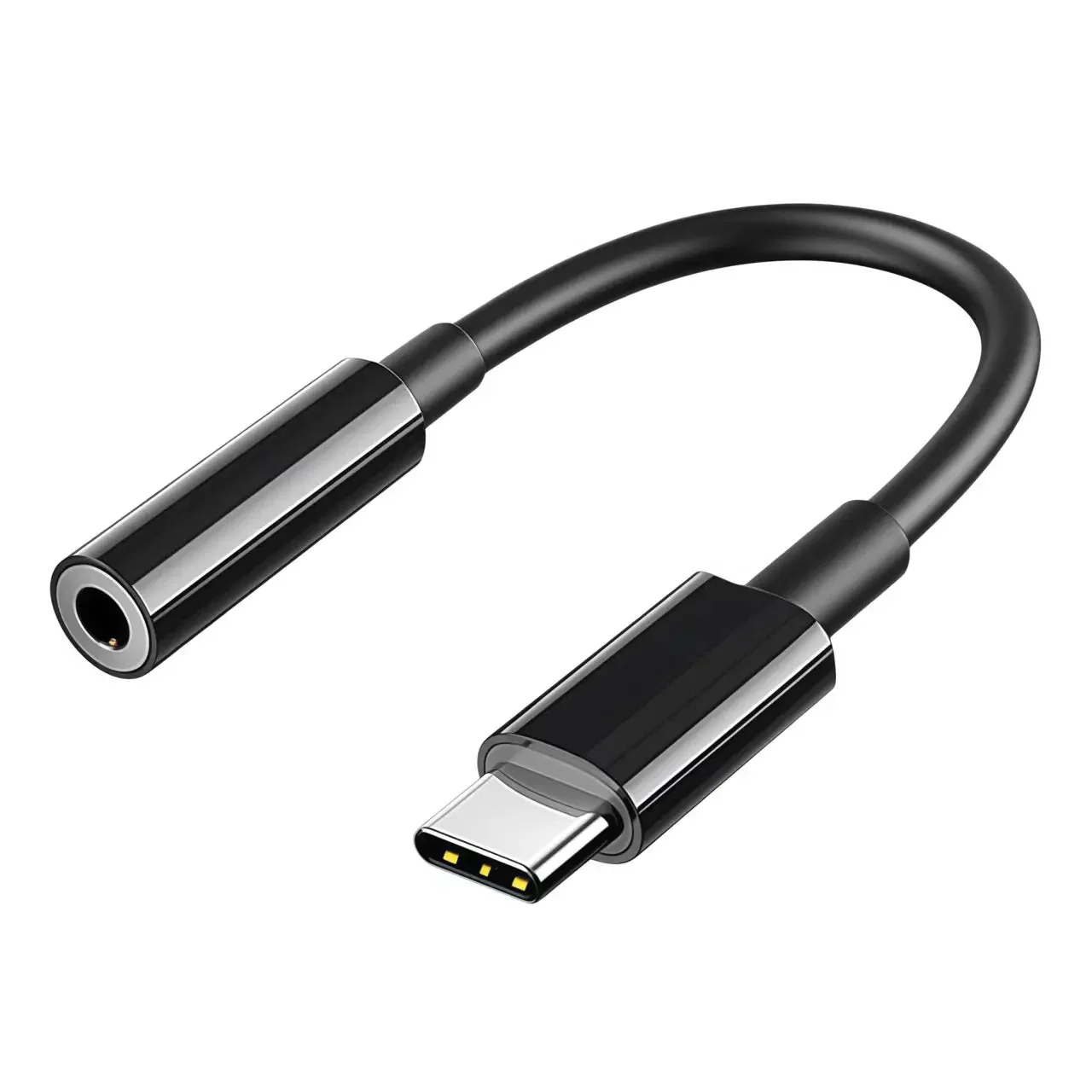 

Type-C to 3.5mm Audio Adapter USB C to 3.5mm Headphone Aux Cable for Samsung Xiaomi iOS iPhone 17 16