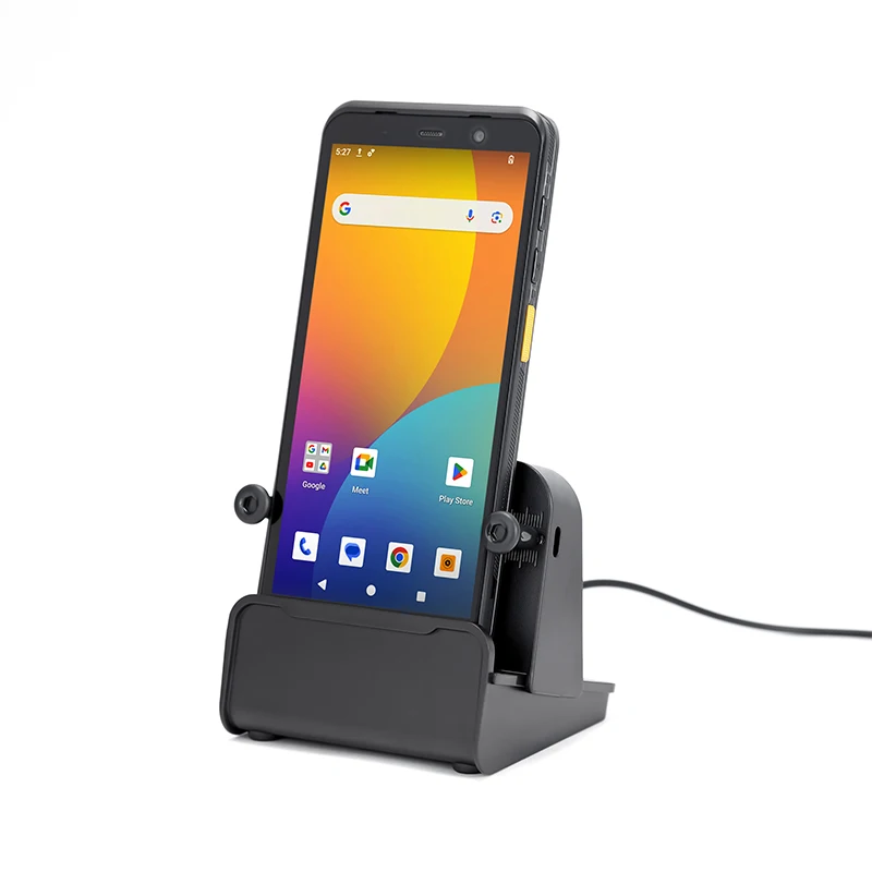 أندرويد 13 تتفاعل UHF محطة بيانات الباركود المحمولة المساعد الشخصي الرقمي 4 + 64G 6 ''شاشة 5000mAh بطارية عالية السعة للوجستيات المستودعات