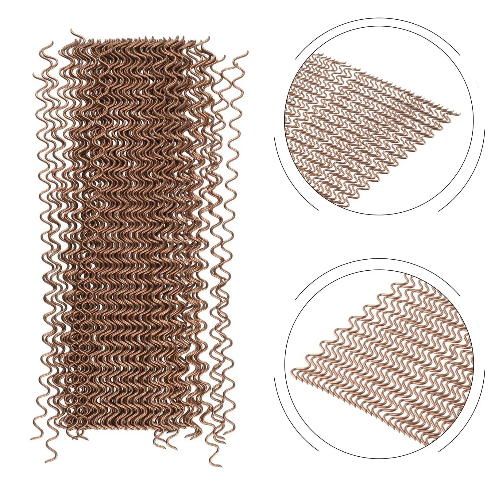 50 to 100 Pieces Wave Welding Wire Copper Coated Steel Spot Welding Electrodes for Car Dent Puller Spotter Consumable