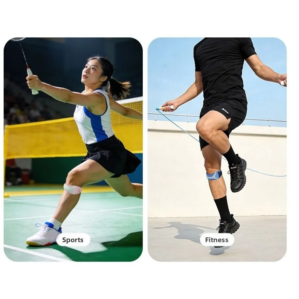 Shock Absorption Patella Belt Breathable Sweat-Wicking Knee Protection Strap Knee Protection Thickened Patellar Support Strap