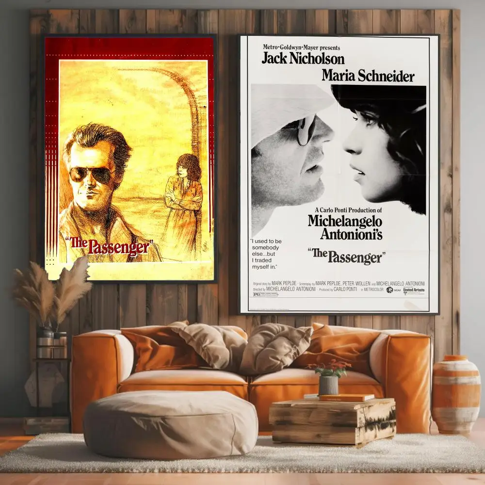classic movie T-The Passenger 1975-R Painting Calligraphy Elegant Botanical Decor for Living Room Modern Interior Design