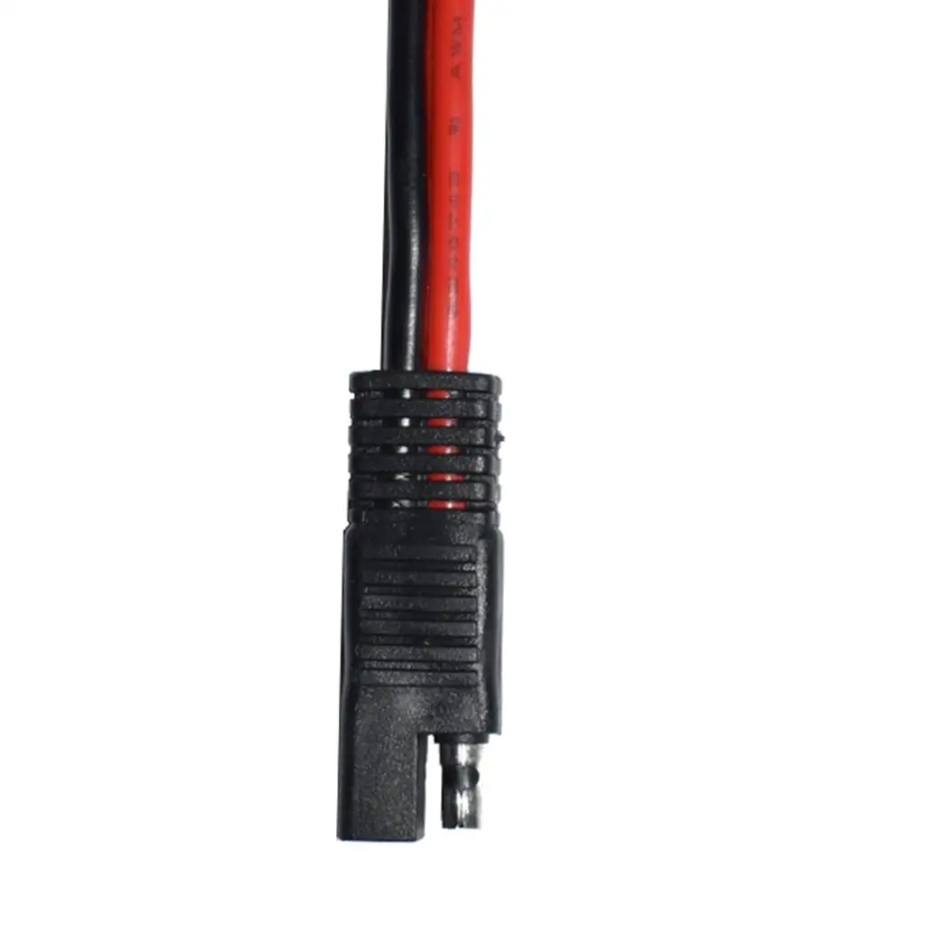 SAE Gender Charger Cable 400mm PVC Copper Electric Adapter Cord for Solar Cell Automotive Equipment Connection