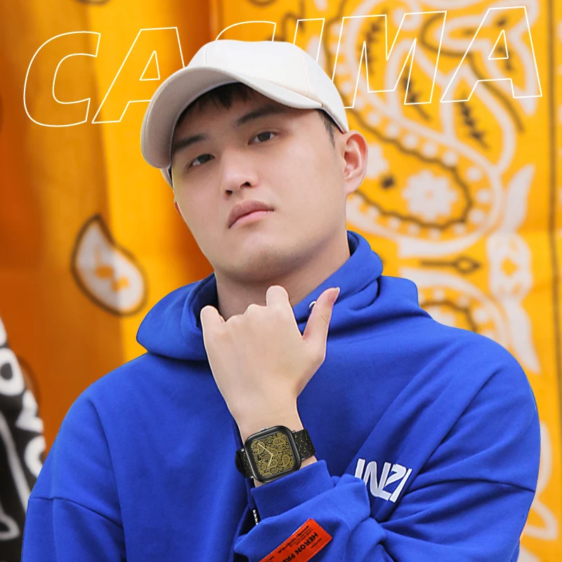 CASIMA Silicone Strap Sports Watches, Students Watches Couple Watches Quartz Movement, Waterproof, Model CS2156-1040