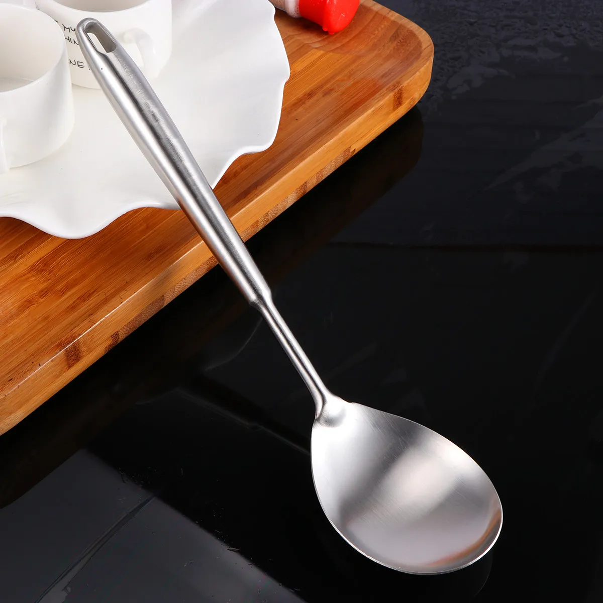 colher-de-arroz-premium-em-aco-inoxidavel-com-cabo-redondo-e-orificio-para-pendurar-utensilio-de-cozinha-resistente-ao-calor-e-de-alta-durabilidade