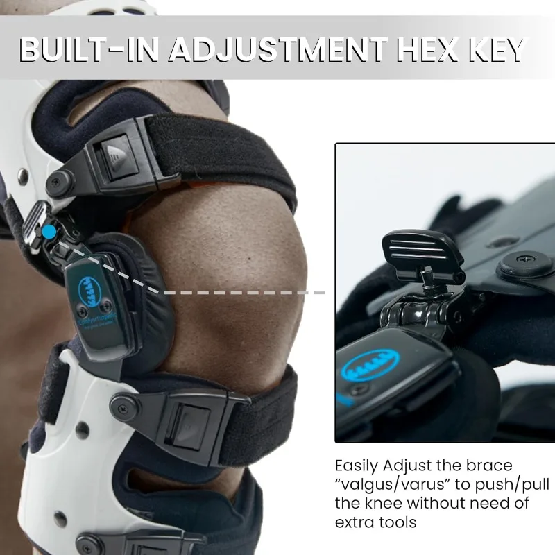 Unloader Knee Brace Men and Women For Osteoarthritis & Arthritis Knee Pain, Bone on Bone Joint Degeneration Medial Offloader