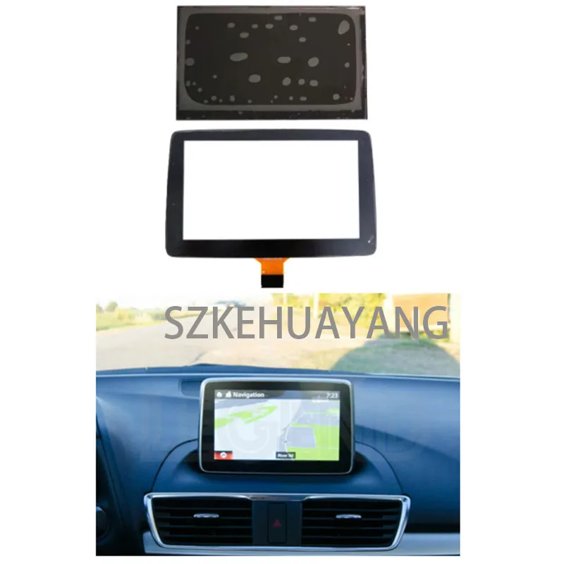 

7 Inch LCD Display TOUCH SCREEN For 2014 2015 2016 Mazda 3 CX-3 MX-5 Radio Nav Monitor TM070RDZ38 GPS Navigation