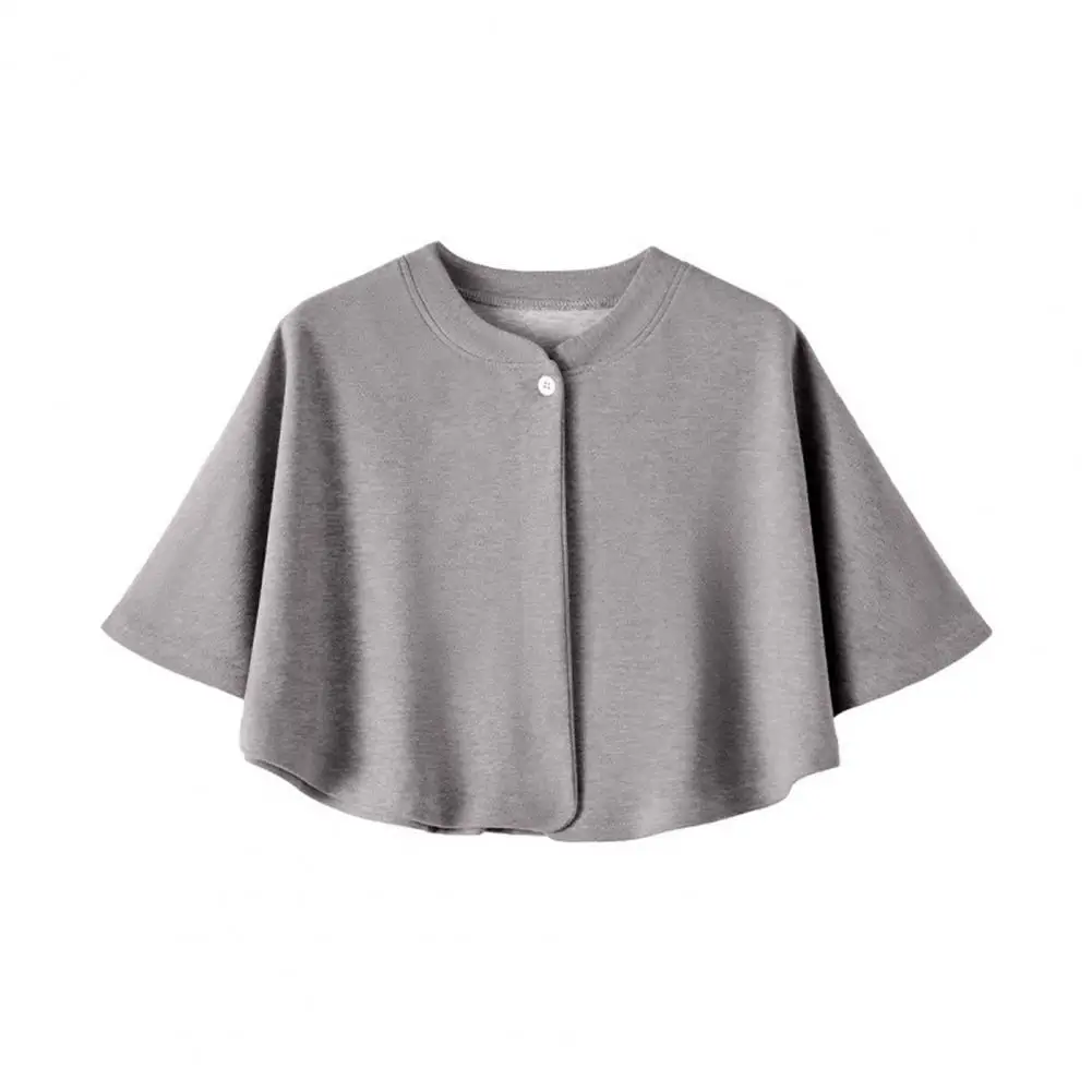 

Удобная тканевая шаль, женская шаль, элегантная женская шаль на пуговицах, накидка на осень-зиму, мягкая ветрозащитная подшивка