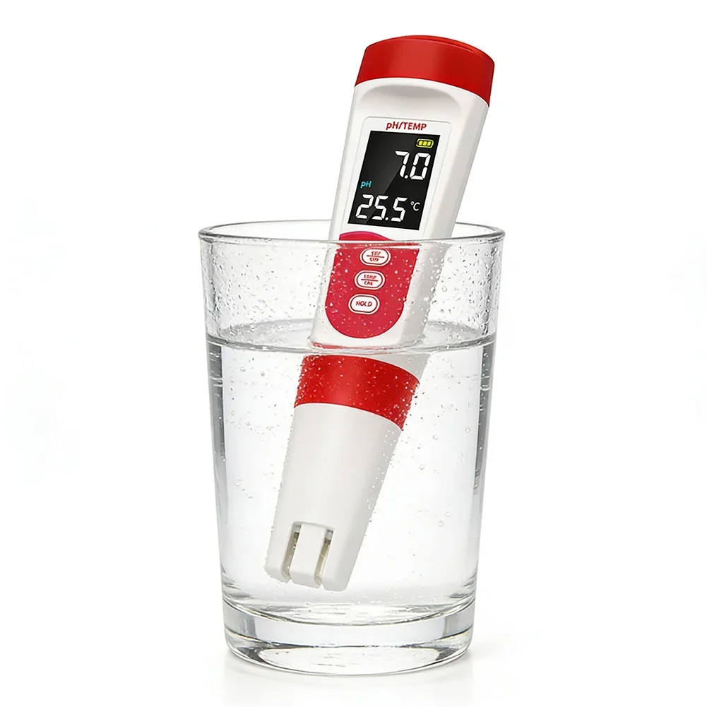 

Точный цифровой pH-метр 5 в 1 с голосовым наведениям для портативного тестирования воды в акваринах, гидропонике и бассейнах