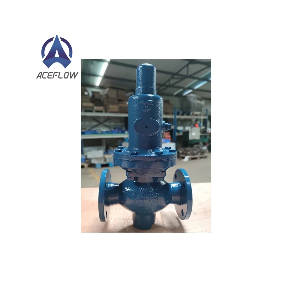 Válvula reductora de presión WCB de 20 barras de fácil instalación para uso de protección contra incendios