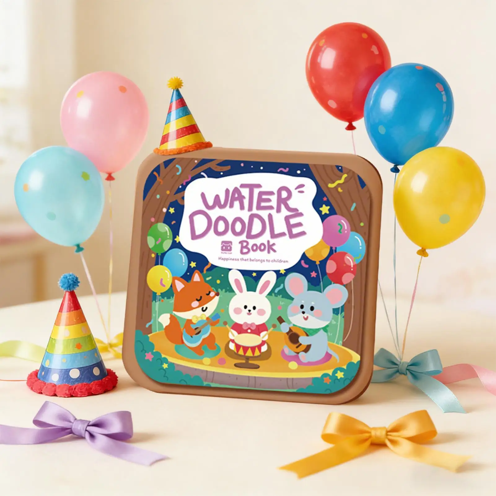 새로운 재사용 가능한 매직 드로잉 북 어린이용 몬테소리 조기 교육 물 색칠 장난감 어린이 선물 물 드로잉 북