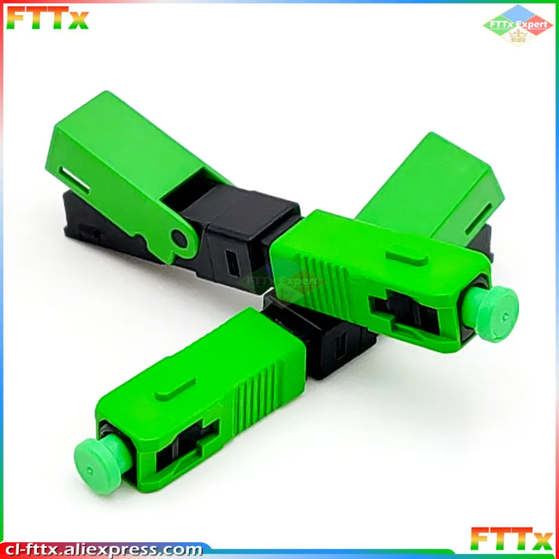 UNIKIT ESC250P SC APC Fast Connector Mechanical Fiber Optic Fast Pre-polish No-Polish Connector Fileld Assembly MESC250P