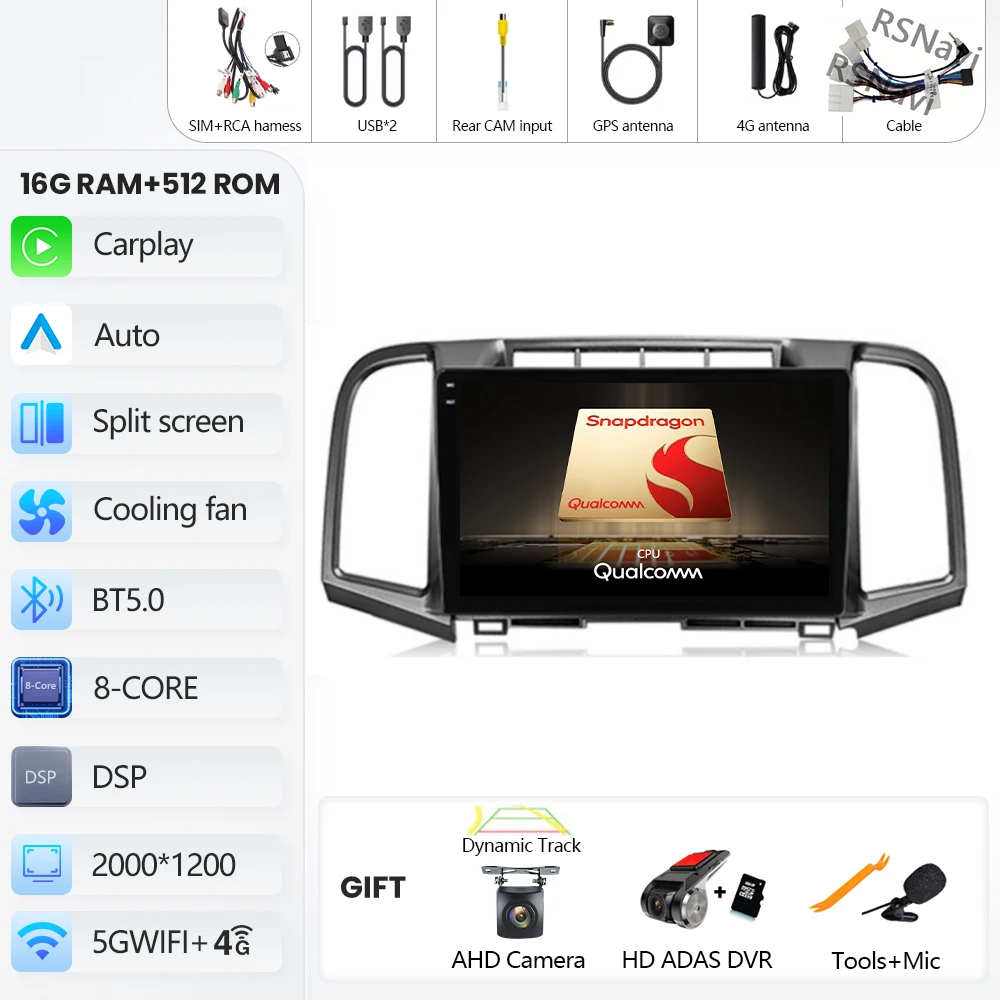 Variant: 2K 16G-512G CAM DVR