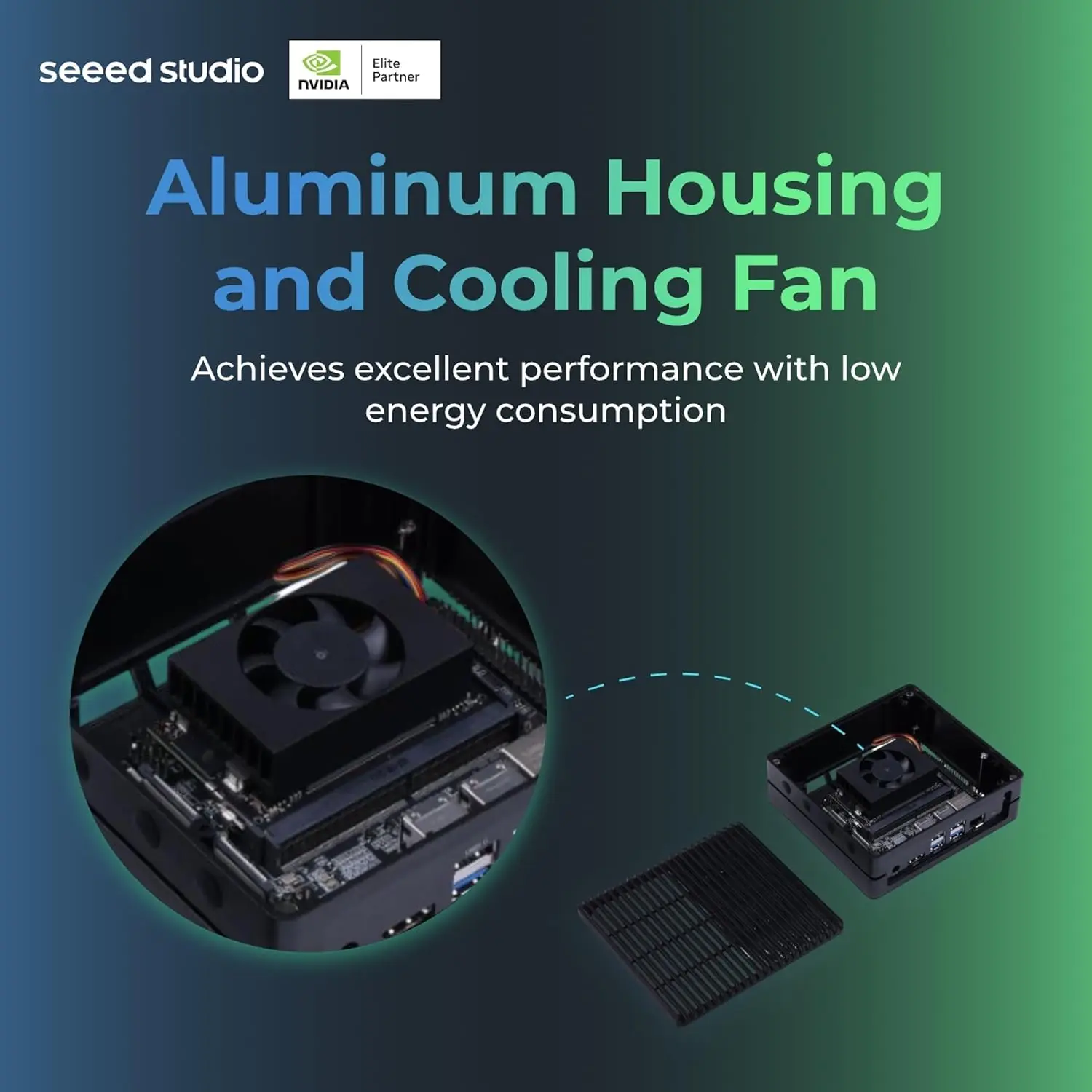 Seeed Studio NVIDIA Jetson Orin NX16GB 8GB Edge AI Device reComputer J4012 J4011,Pre-Install Jetpack System with 128GB NVMe SSD