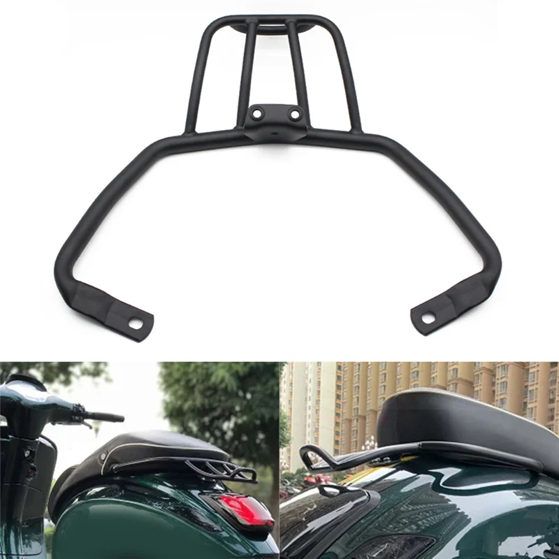 Motorcycle Rear Luggage Rack Bracket Cargo Rack for Piaggio VESPA Sprint Primavera 150