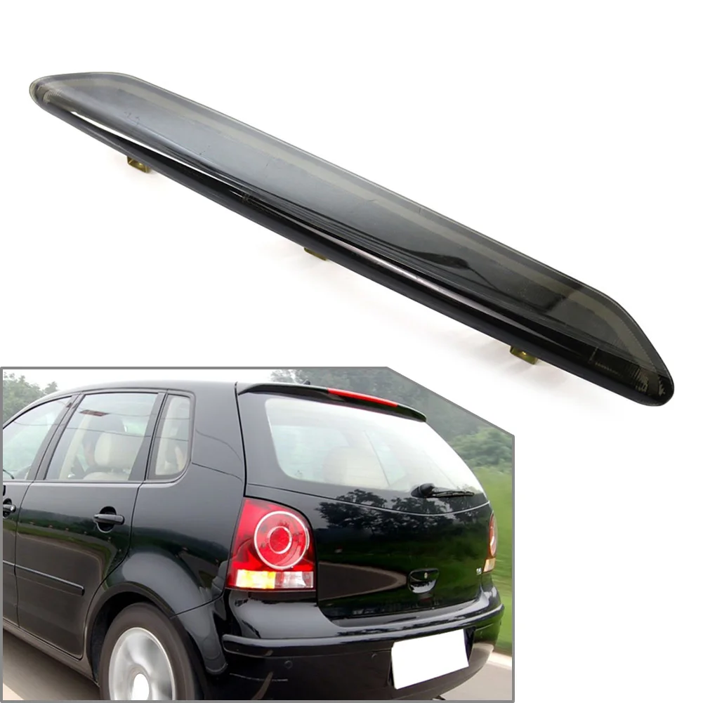 

Black Car Rear Trunk High Mounted 3rd Third Brake Light Lamp For VW POLO 4 9N 9N3 6Q6945097