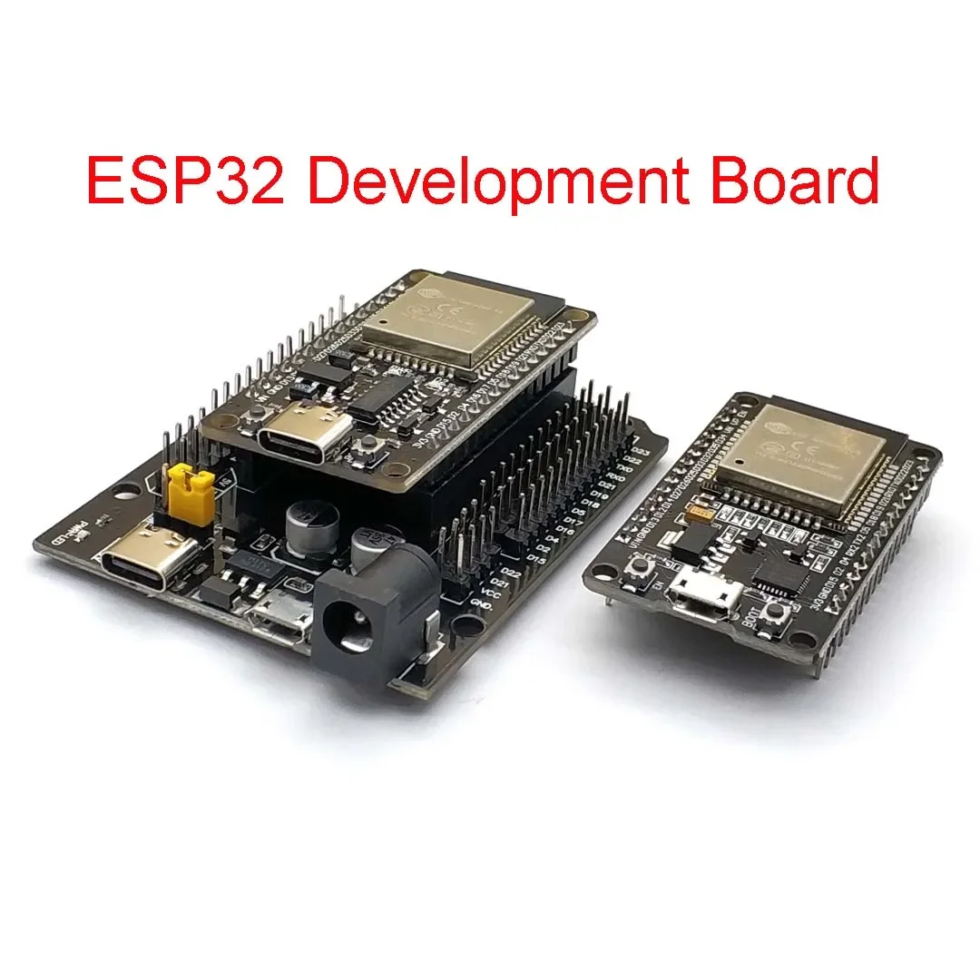 Placa de Desenvolvimento ESP32, Tipo C, USB, CH340C, WiFi, Bluetooth, Potência Ultra Baixa, Dual Core, ESP32-DevKitC-32, ESP-WROOM-32, Placa de Expansão