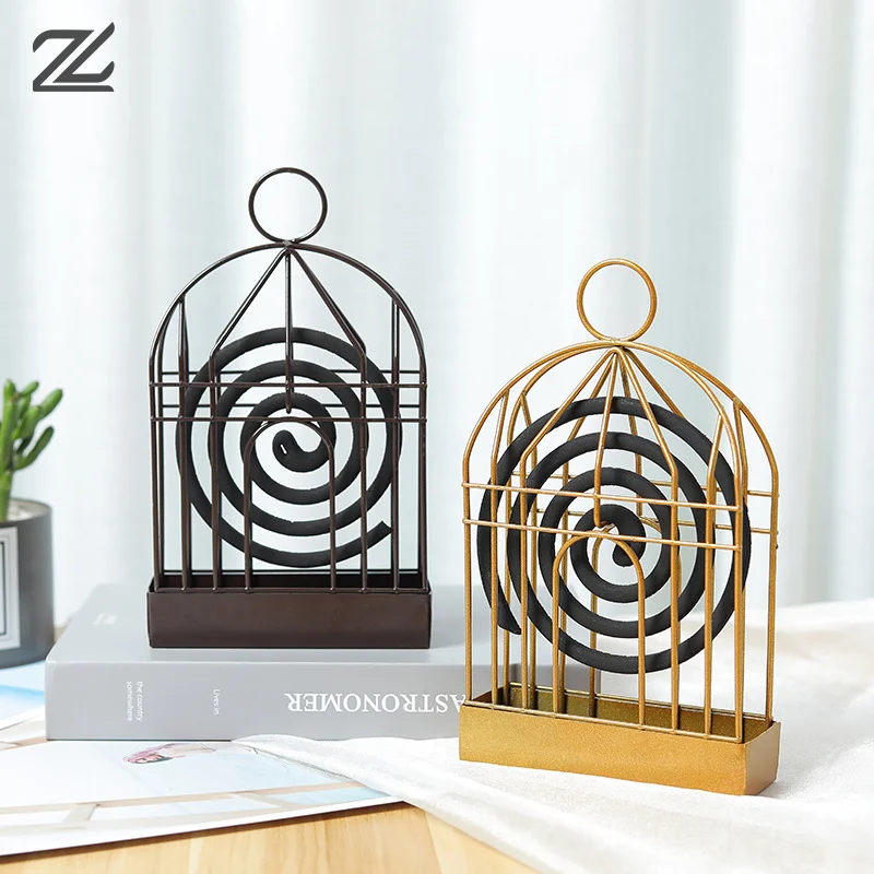 

Nordic Style Iron Art Bird Shape Mosquito Coil Holder Incense Shelf Home Mosquito Repeller Holder Ornament New Decoration