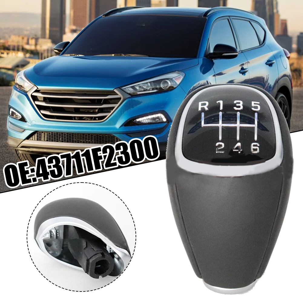 

Car Gear Shift Car Accessories Black Silver Car Gear Knob Shift Knob Head No Deformation Quick Installation Reliable Materials