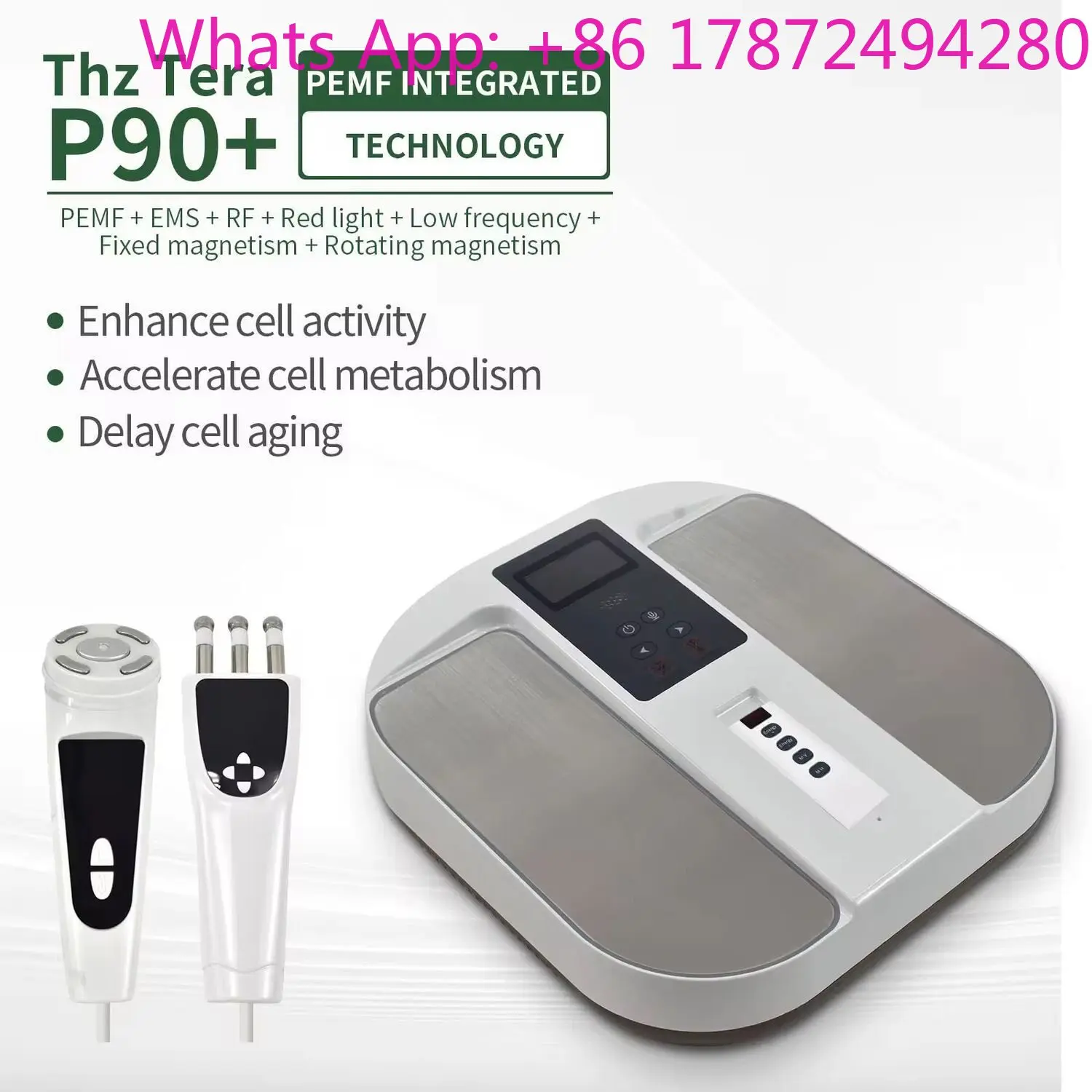 P90 Plus Professional Bio-Energy Technology Foot Massager with Blood Circulation, Cell Activation, and Heating Therapy Machine