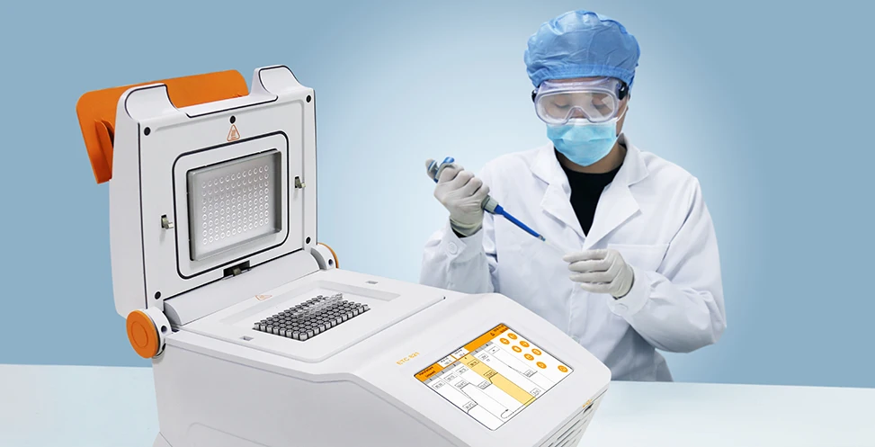 THR-ETC821 Laboratorio Ciclatore Termico Portatile RT DNA Test Macchina PCR in Tempo Reale