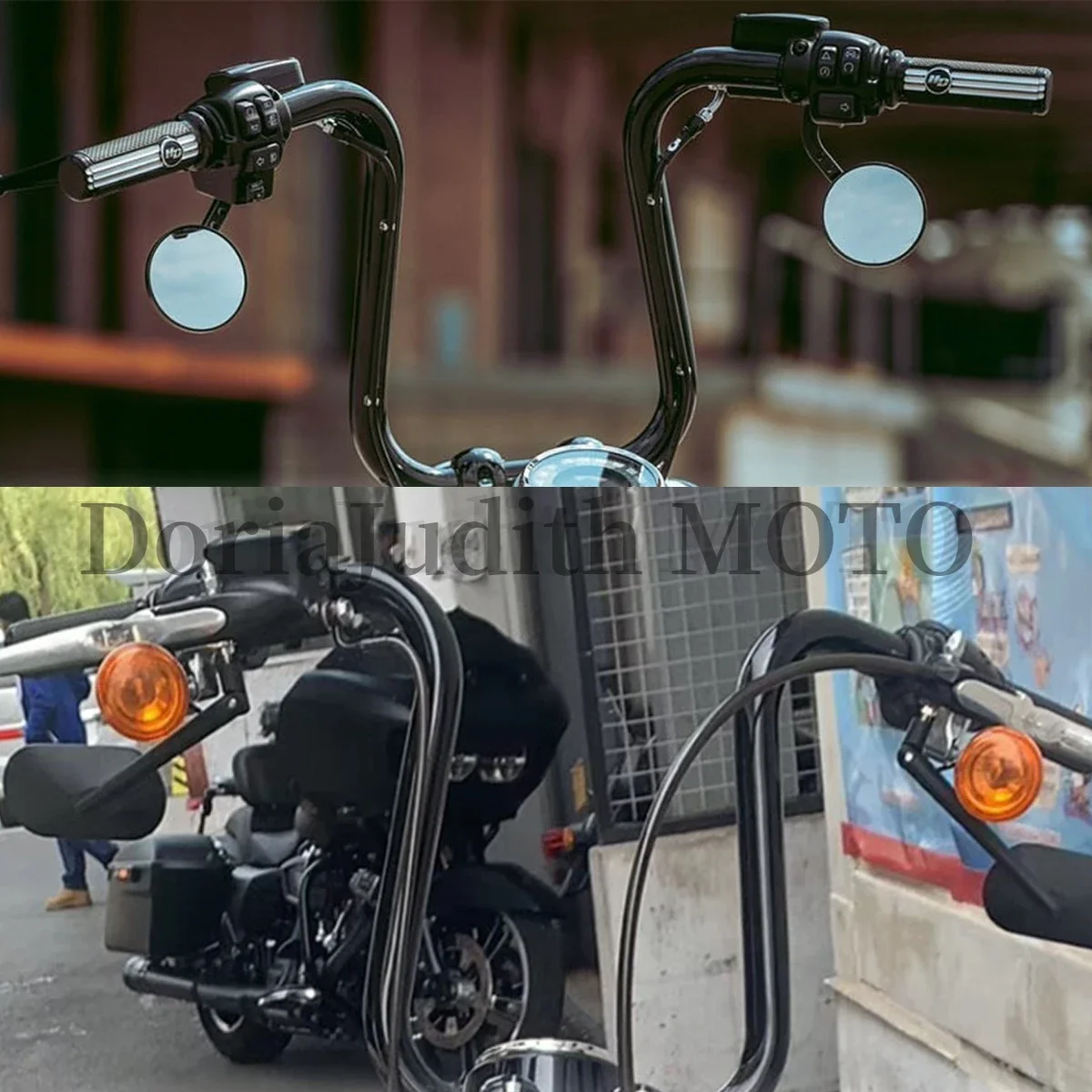 For Harley Fat Boy Road King Breakout Soft Tail Slim 2018-2023 Custom Handlebar Motorcycle 1-1/4